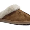 Ladies Ella Comfy Memory Foam Vegan Faux Fur Home Spa Mules Slippers UK 3-8