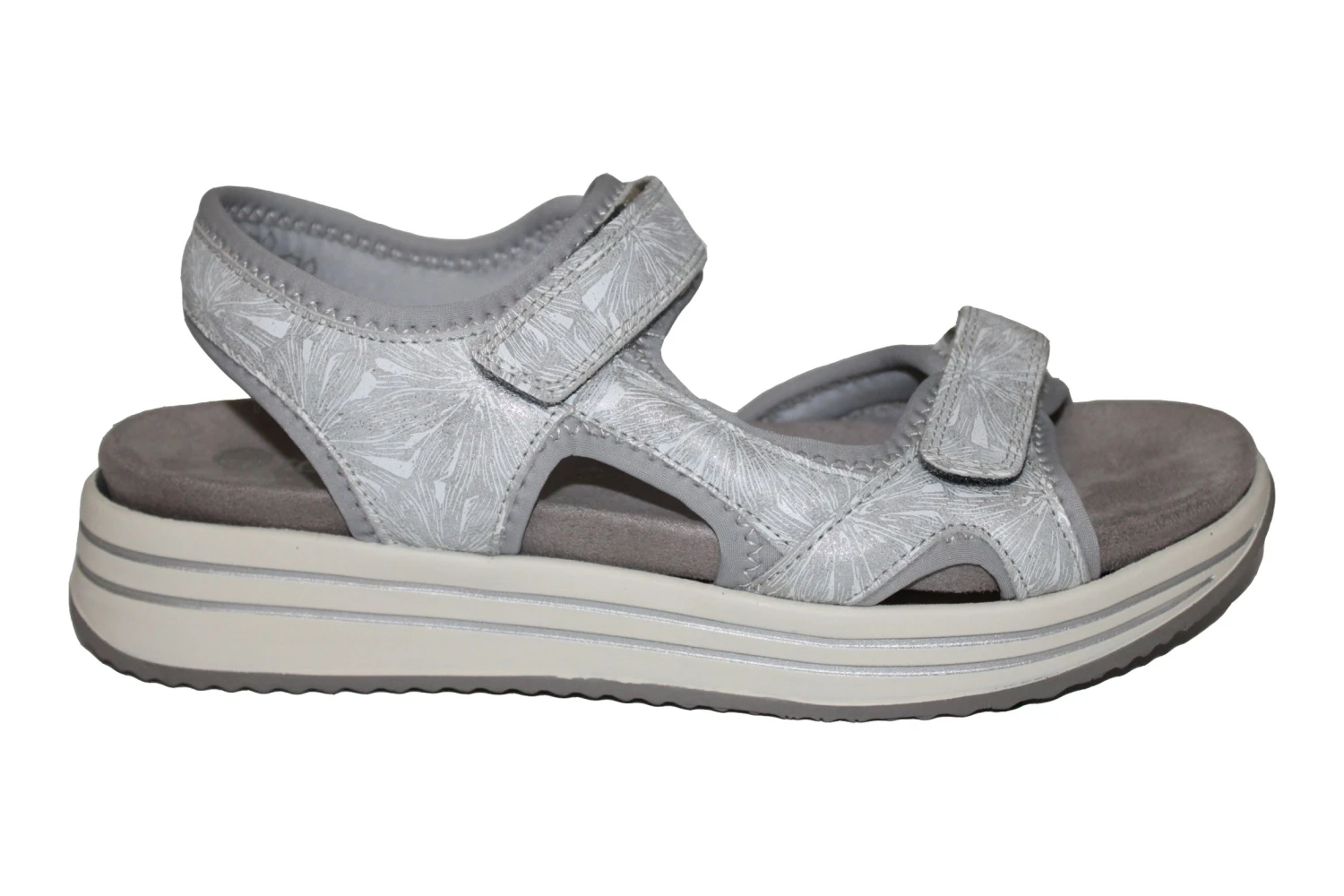 Remonte R2957 Optional Insole Adjustable Grey Walking Summer Sandals 1 Remonte R2957 Optional Insole Adjustable Grey Walking Summer Sandals