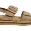 Rieker Low Wedge Buckle Sandals Womens Strappy Summer Sandals Size 3 4 5 6 7 8