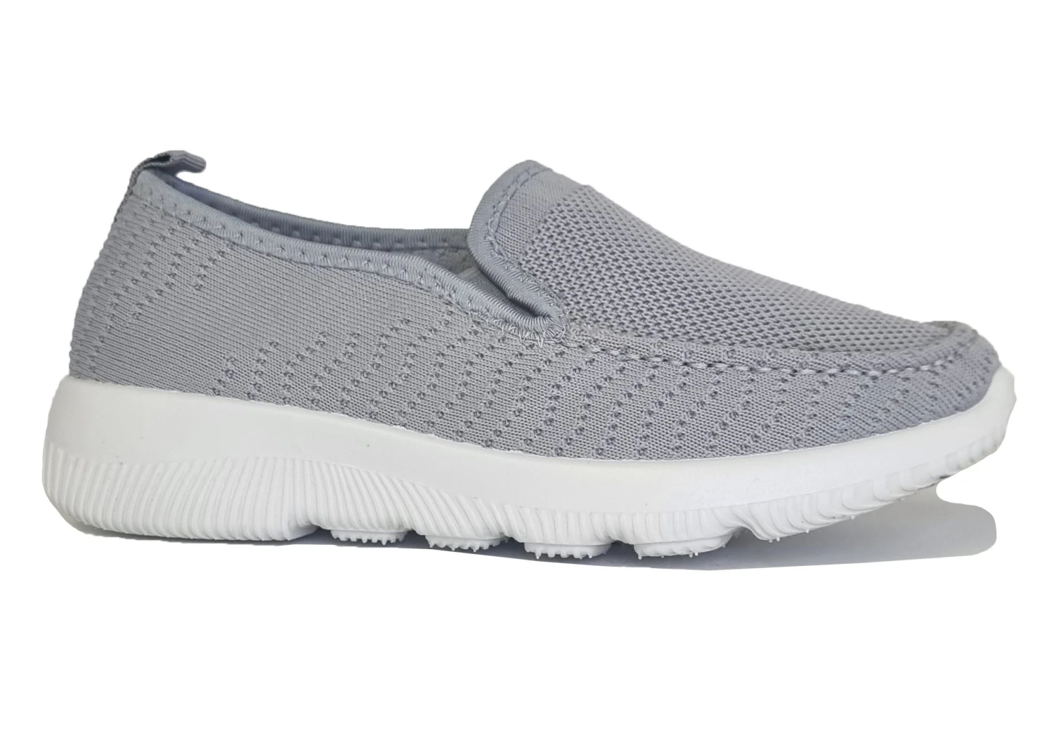 Ladies Stretch Slip On Casual ShoesGrey Casual Slip On Shoe 3 4 5 6 7 8 2 Ladies Stretch Slip On Casual ShoesGrey Casual Slip On Shoe 3 4 5 6 7 8 - Image 2