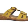 DR Keller Mules Ladies Comfortable Sandals Yellow Summer Shoe Size 3 4 5 6 7 8