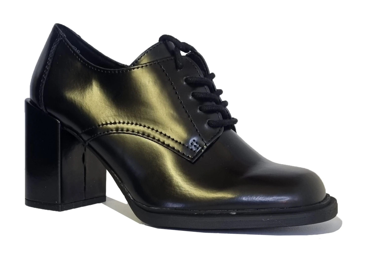 Marco Tozzi Chunky Shoes Womens Lace Up Heeled Smart Shoes Size 3 4 5 6 7 8 2 Marco Tozzi Chunky Shoes Womens Lace Up Heeled Smart Shoes Size 3 4 5 6 7 8 - Image 2