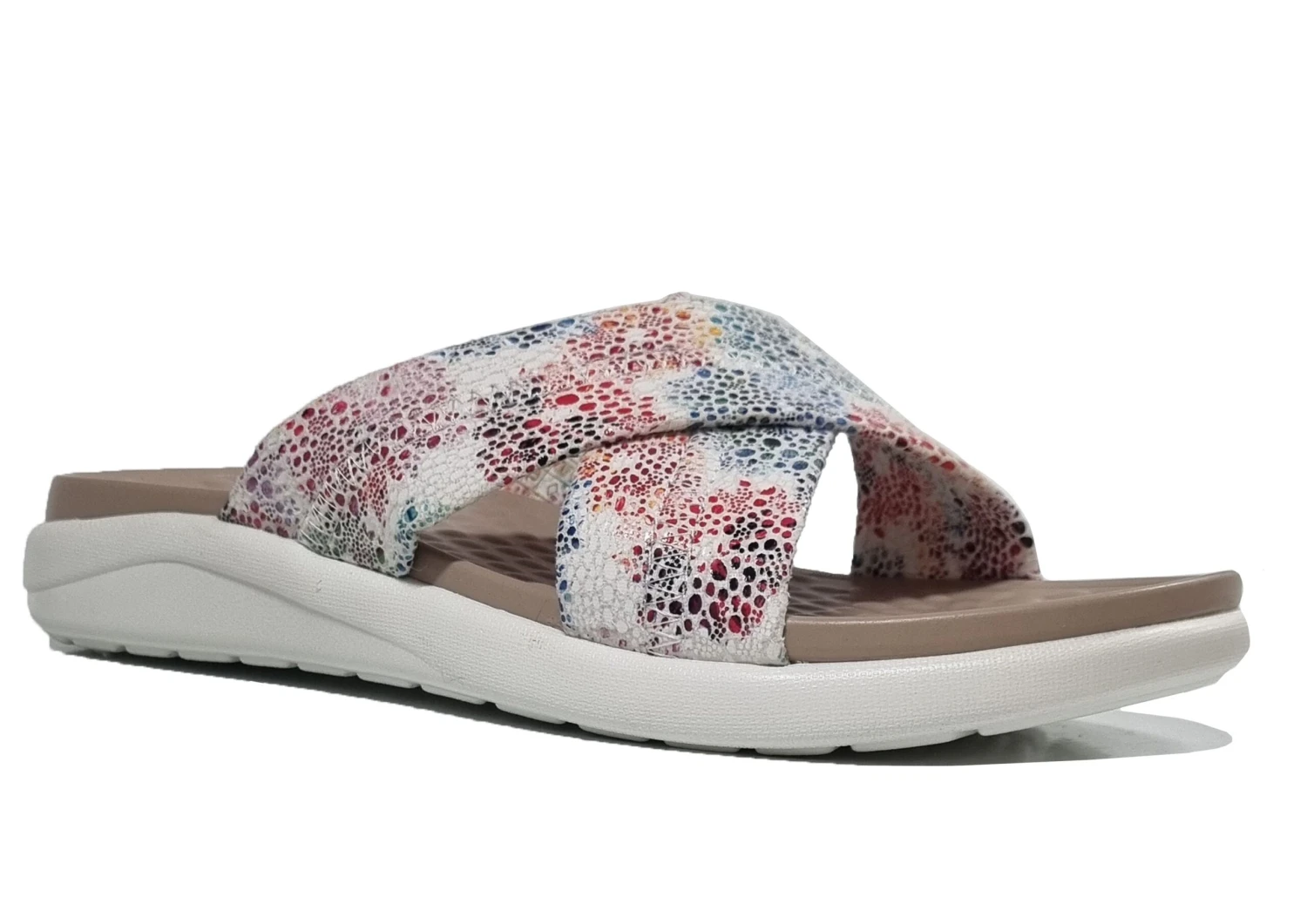 Jo & Joe Splash Summer Sandals Womens Slip On Summer Mules Size 3 4 5 6 7 8 White 1 Jo & Joe Splash Summer Sandals Womens Slip On Summer Mules Size 3 4 5 6 7 8 White