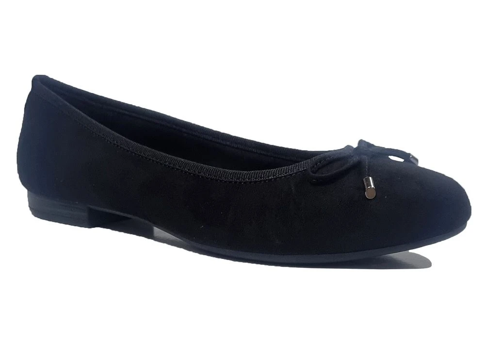 Marco Tozzi Slip On Shoes Womens Bow Casual Slip On Ballet Pumps Size 3 4 5 6 7 8 Black 1 Marco Tozzi Slip On Shoes Womens Bow Casual Slip On Ballet Pumps Size 3 4 5 6 7 8 Black