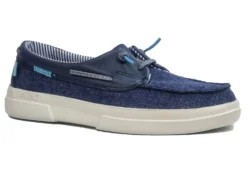 Walk In Pitas Viola Boat Shoes Womens Slip On Boat Shoes Size 3 4 5 6 7 8 Navy