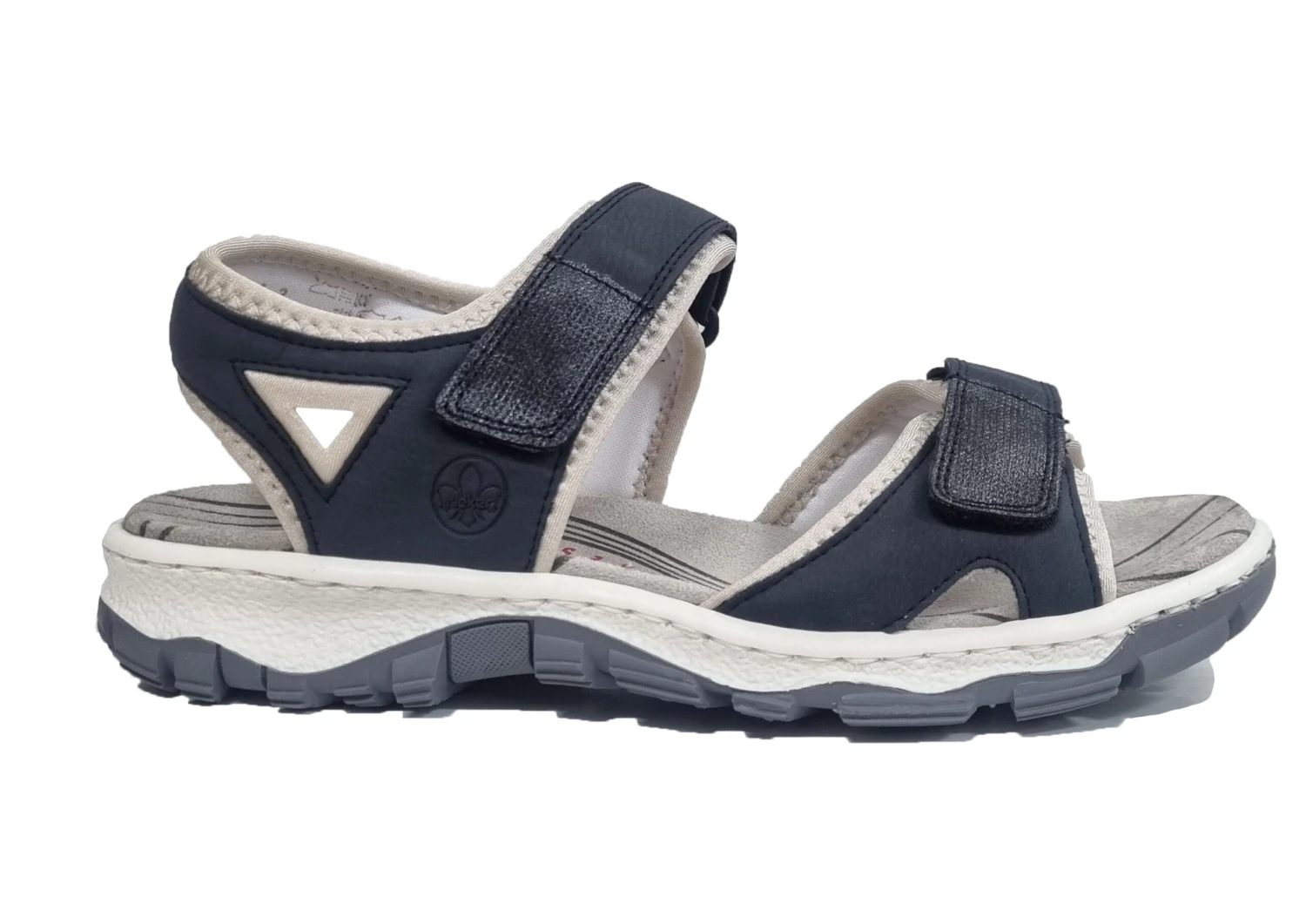 Rieker Walking Sandals Womens Comfort Sandals Walking Sandals Size 3 4 5 6 7 8 Blue 2 Rieker Walking Sandals Womens Comfort Sandals Walking Sandals Size 3 4 5 6 7 8 Blue - Image 2