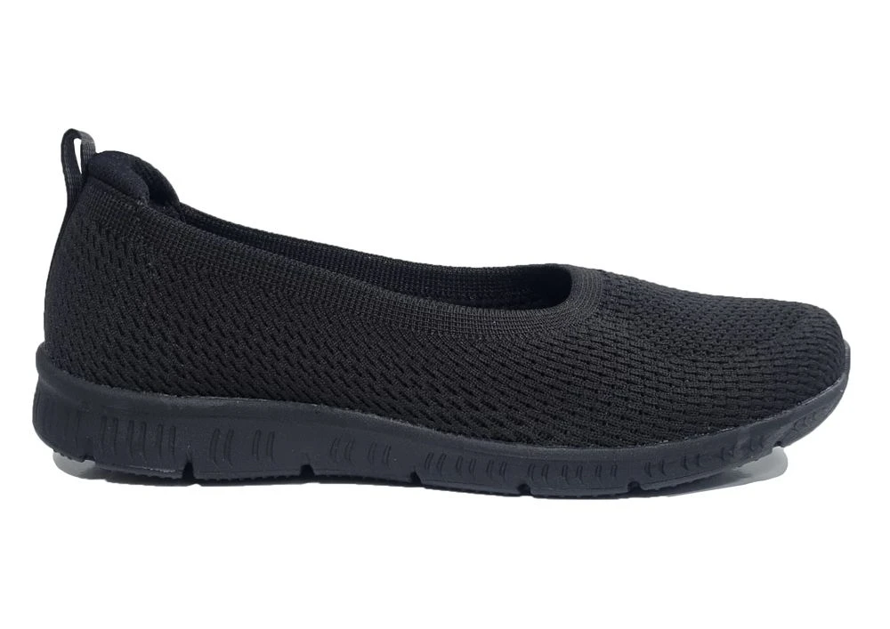 Skechers Our Planet Matter Trainers Womens Vegan Shoes Slip On Casual Shoes Size 3 4 5 6 7 8 Black 2 Skechers Our Planet Matter Trainers Womens Vegan Shoes Slip On Casual Shoes Size 3 4 5 6 7 8 Black - Image 2
