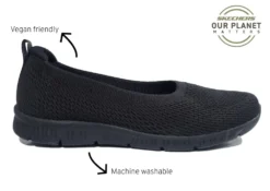 Skechers Our Planet Matter Trainers Womens Vegan Shoes Slip On Casual Shoes Size 3 4 5 6 7 8 Black 5 Skechers Our Planet Matter Trainers Womens Vegan Shoes Slip On Casual Shoes Size 3 4 5 6 7 8 Black -Win Boots Store f01998a3