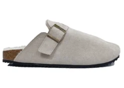 Truffle Slip On Clogs Ladies House Shoes Comfort Slippers Size 3 4 5 6 7 8 Grey