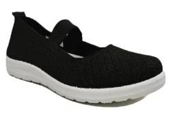 Dr Keller Slip On Shoes Womens Stretch Pumps Lightweight Shoes Size 3 4 5 6 7 8 Black