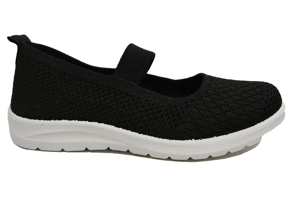 Dr Keller Slip On Shoes Womens Stretch Pumps Lightweight Shoes Size 3 4 5 6 7 8 Black 2 Dr Keller Slip On Shoes Womens Stretch Pumps Lightweight Shoes Size 3 4 5 6 7 8 Black - Image 2