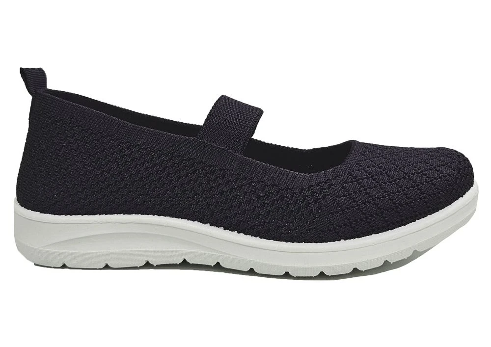 Dr Keller Slip On Shoes Womens Stretch Pumps Lightweight Shoes Size 3 4 5 6 7 8 Navy 2 Dr Keller Slip On Shoes Womens Stretch Pumps Lightweight Shoes Size 3 4 5 6 7 8 Navy - Image 2