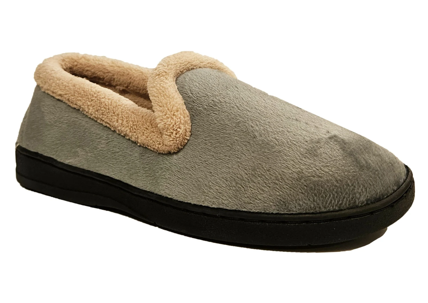Jo & Joe Slippers Womens Slip On Slippers Warm Lined House Shoes Size 3 4 5 6 7 8 Grey 2 Jo & Joe Slippers Womens Slip On Slippers Warm Lined House Shoes Size 3 4 5 6 7 8 Grey - Image 2
