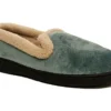 Jo & Joe Slippers Womens Slip On Slippers Warm Lined House Shoes Size 3 4 5 6 7 8 Teal