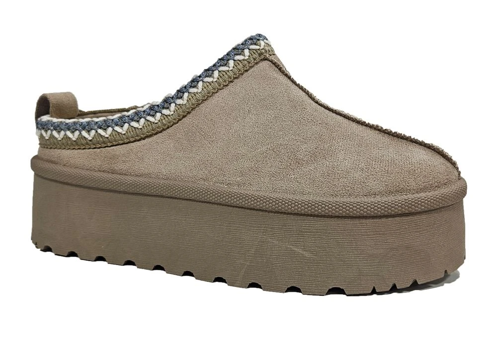 Grey Platform Mini Cosy Hugg Slippers Shoes Mules Ladies Trending Tik Tok Size 3 4 5 6 7 8 2 Grey Platform Mini Cosy Hugg Slippers Shoes Mules Ladies Trending Tik Tok Size 3 4 5 6 7 8 - Image 2