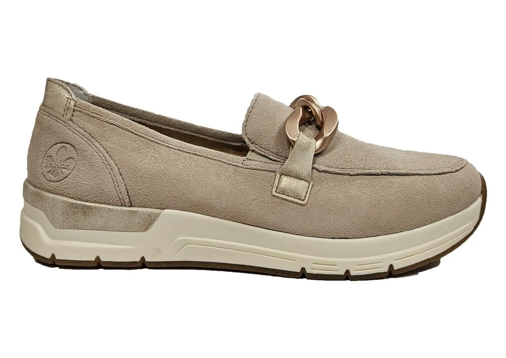 Rieker Loafers Slip On Shoes Womens Antistress Smart Casual Shoes Size 3 4 5 6 7 8 2 Rieker Loafers Slip On Shoes Womens Antistress Smart Casual Shoes Size 3 4 5 6 7 8 - Image 2