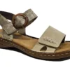 Rieker Summer Sandals Womens Low Wedge Sandals Holiday Shop Size 3 4 5 6 7 8