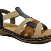 Rieker Sandals Womens Stretch Comfort Sandals Holiday Shop Size 3 4 5 6 7 8