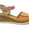 Rieker Wedge Sandals Womens Holiday Shop Summer Fashion Sandals Size 3 4 5 6 7 8