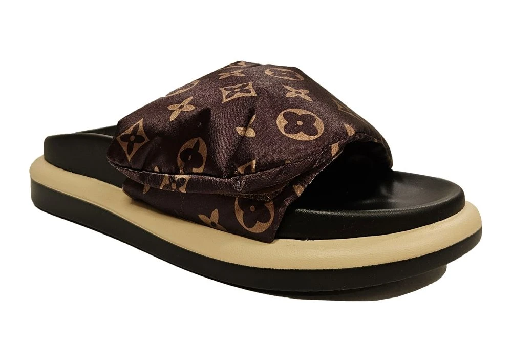 Ladies Fashion Sliders Womens Pool Slides Holiday Shop UK Size 1 Ladies Fashion Sliders Womens Pool Slides Holiday Shop UK Size