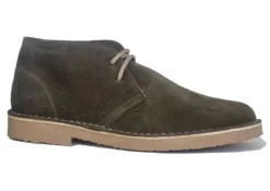 Roamers Desert Boots Mens Suede Leather Chukka Boots Shoe Size 7 8 9 10 11 12 Khaki