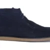 Roamers Desert Boots Mens Suede Leather Wallabee Boots Shoe Size 7 8 9 10 11 12 Navy