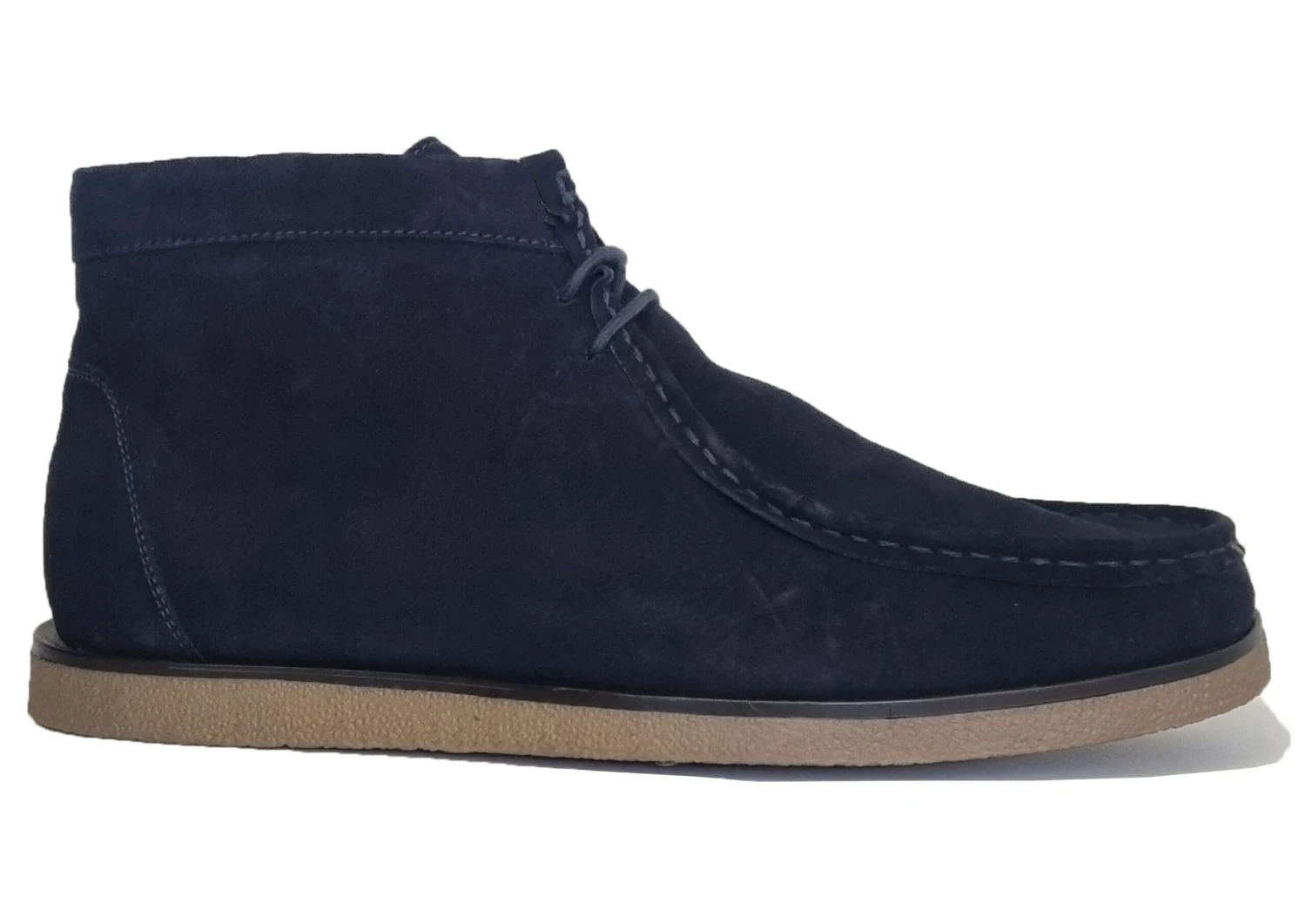 Roamers Desert Boots Mens Suede Leather Wallabee Boots Shoe Size 7 8 9 10 11 12 Navy 1 Roamers Desert Boots Mens Suede Leather Wallabee Boots Shoe Size 7 8 9 10 11 12 Navy