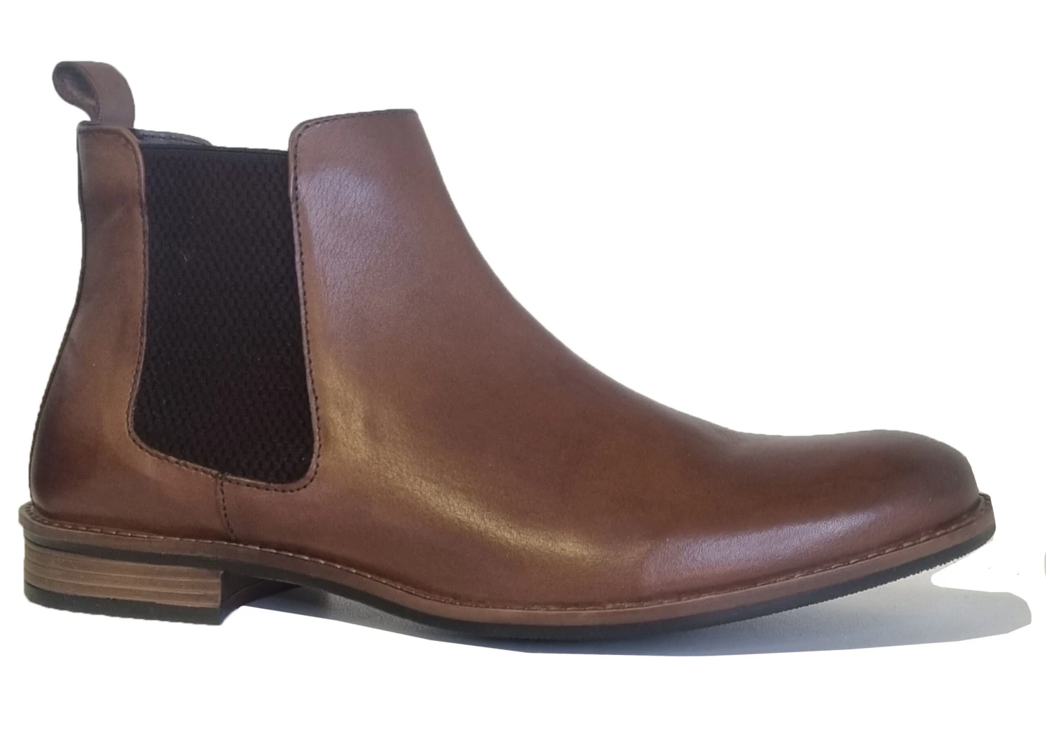 Roamers Mens Leather Chelsea Boots Mens Formal Boots Shoe Size 7 8 9 10 11 12 2 Roamers Mens Leather Chelsea Boots Mens Formal Boots Shoe Size 7 8 9 10 11 12 - Image 2