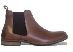 Roamers Mens Leather Chelsea Boots Mens Formal Boots Shoe Size 7 8 9 10 11 12