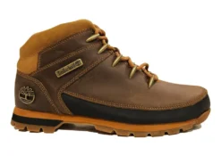 Timberland Euro Sprint Mid Hiker Trainers Mens Timberland Ankle Boots Size 7 8 9 10 11 12.5 Brown