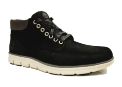 Timberland Bradstreet Chukka Boots Mens Nubuck Casual Lace Up Boots Size 7 8 9 10 11 12 Black