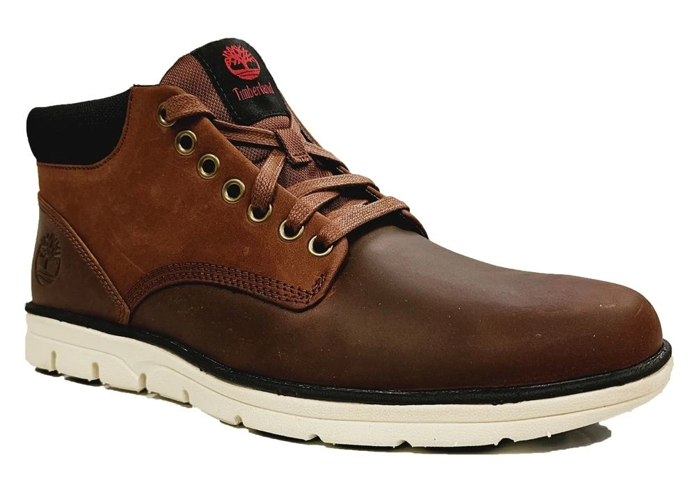 Timberland Bradstreet Chukka Boots Mens Nubuck Casual Lace Up Boots Size 7 8 9 10 11 12 Brown 2 Timberland Bradstreet Chukka Boots Mens Nubuck Casual Lace Up Boots Size 7 8 9 10 11 12 Brown - Image 2