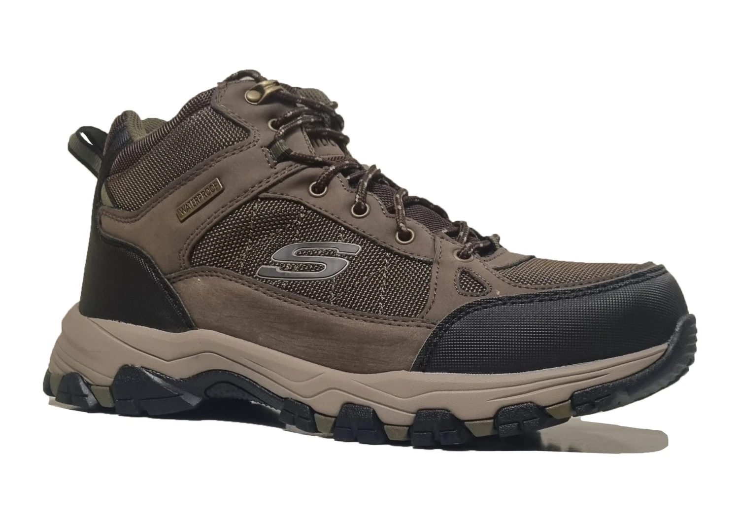 Skechers Selmen Melano Mens Waterproof Walking Boots Size 7 8 9 10 11 12 NEW 1 Skechers Selmen Melano Mens Waterproof Walking Boots Size 7 8 9 10 11 12 NEW