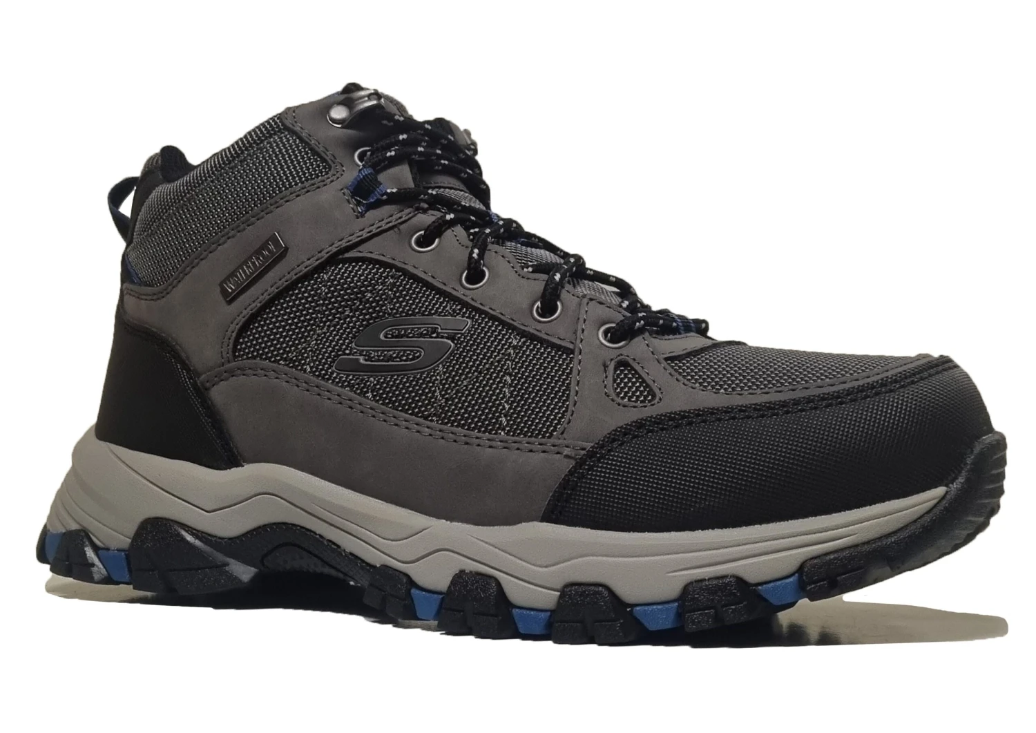 Skechers Selmen Melano Boots Mens Waterproof Walking Boots Size 7 8 9 10 11 NEW 1 Skechers Selmen Melano Boots Mens Waterproof Walking Boots Size 7 8 9 10 11 NEW