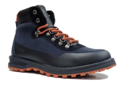 Wrangler Mitchell Peak Boots Navy Mens D Ring Hiker Boots Size 7 8 9 10 11 12 NEW