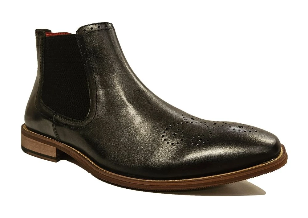 Roamers Low Heel Boots Mens Zip Up Boots Ankle Boots Size 7 8 9 10 11 12 Black 1 Roamers Low Heel Boots Mens Zip Up Boots Ankle Boots Size 7 8 9 10 11 12 Black