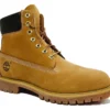 Timberland Premium 6 In Waterproof Boots Mens Nubuck Classic Work Boots Size 7 8 9 10 11 12 Honey