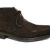 Roamers Suede Chukka Boots Mens Low Heel Lace Up Ankle Boots Size 7 8 9 10 11 12 Brown