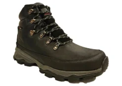 Mens Waterproof Walking Boots Mens Weatherproof Padded Hiking Boots Size 7 8 9 10 11 12 Black