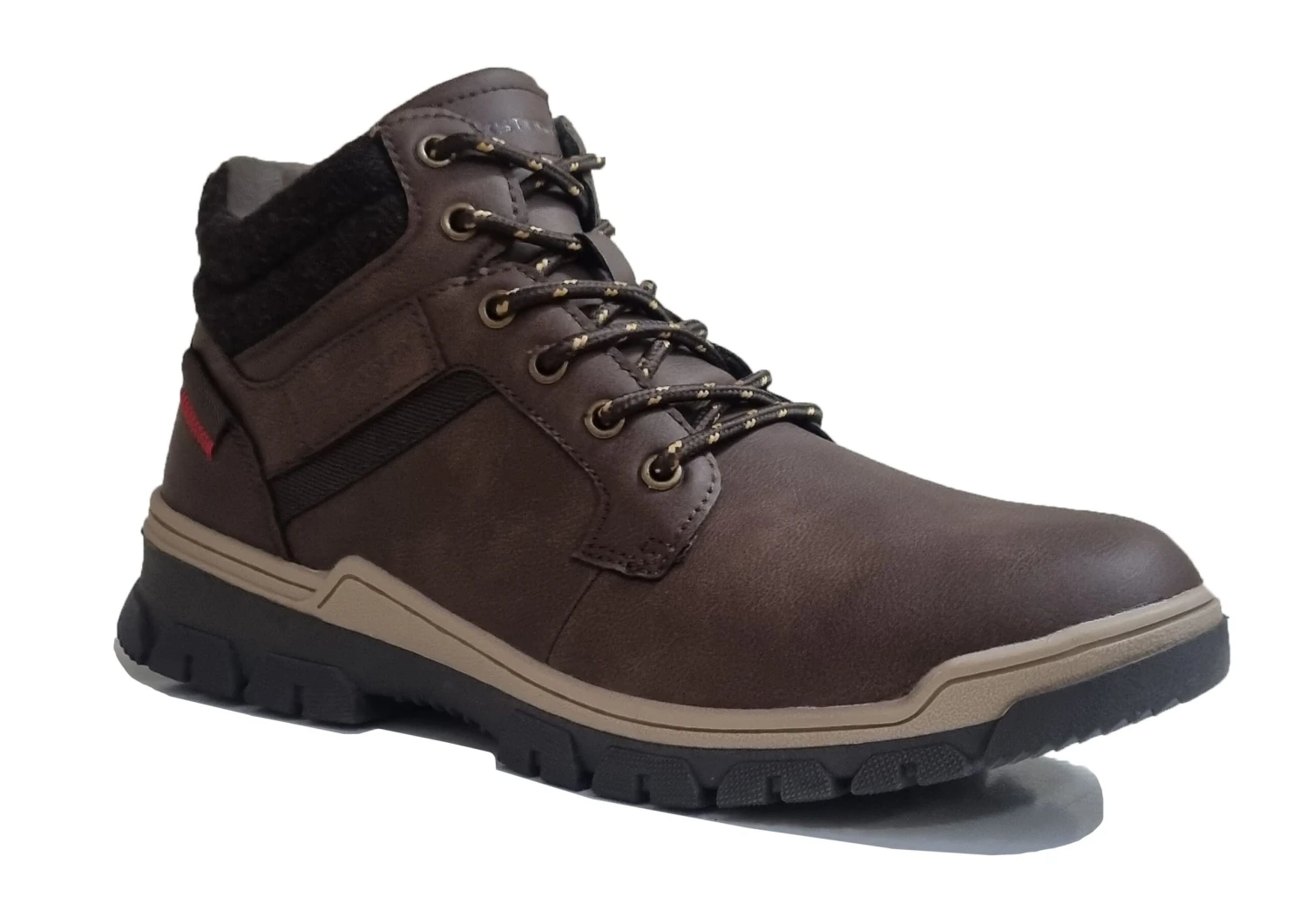 Mens Walking Boots Mens Comfortable Work Boots Brown Shoe Size 7 8 9 10 11 NEW 1 Mens Walking Boots Mens Comfortable Work Boots Brown Shoe Size 7 8 9 10 11 NEW