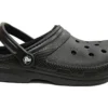 Crocs Lined Clogs Mens Classic Lined Sandal Clogs Size 7 8 9 10 11 12 Black