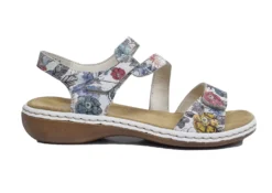 Rieker Leather Sandals Women's Summer Sandals Holiday Shoes Size 3 4 5 6 7 8