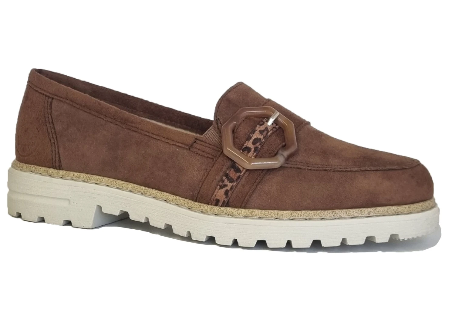 Rieker Loafers Women's Leather Loafers Suede Slip On Shoes Size 3 4 5 6 7 8 1 Rieker Loafers Women's Leather Loafers Suede Slip On Shoes Size 3 4 5 6 7 8