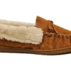 Jo & Joe Slippers Womens Slip On Slippers Warm Suede House Shoes Size 3 4 5 6 7 8 Tan