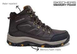 Skechers Relment Dagget Boots Mens Walking Boots Size 7 8 9 10 11 12 NEW Shoes