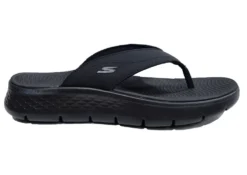 Skechers Go Walk Flex Sandals Mens Comfort Slip On Sandals Size 7 8 9 10 11 12 Black -Win Boots Store m10395a2