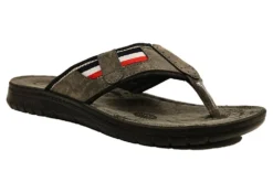 Urban Jacks Sunningdale Sandals Mens Slip On Sandals Holiday Shop Size 7 8 9 10 11 12 Grey