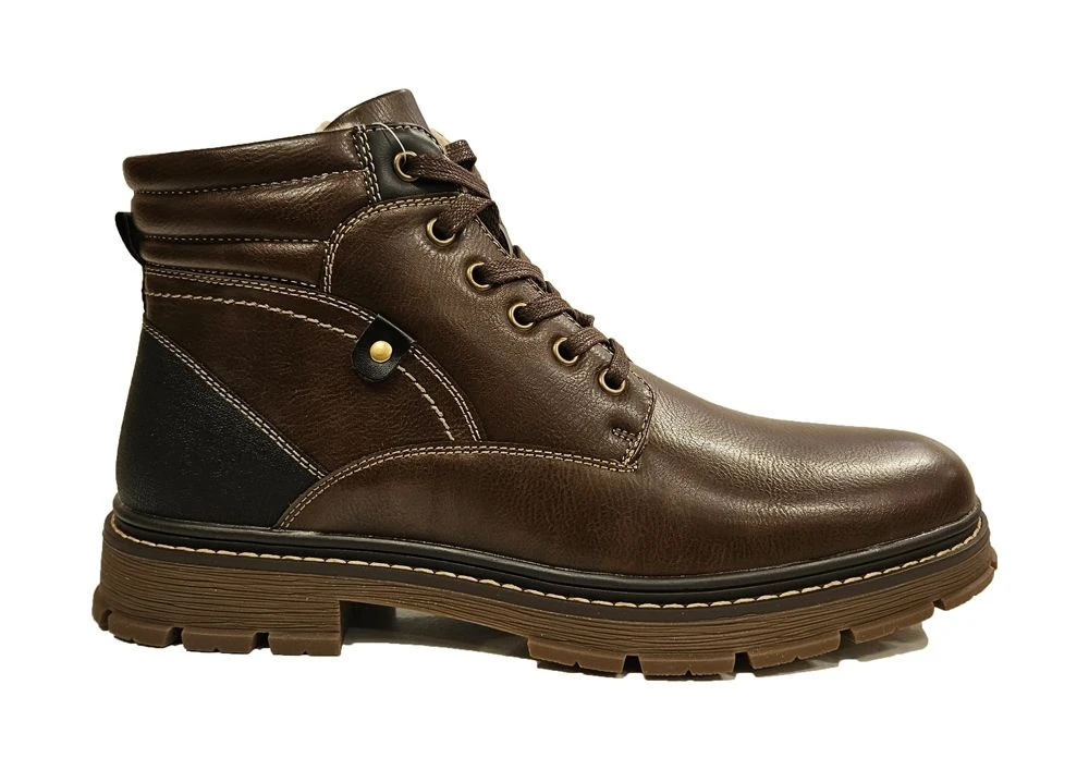 Charles Southwell Shoes Mens Military Lined Lace Up Boots Size 7 8 9 10 11 12 Brown 2 Charles Southwell Shoes Mens Military Lined Lace Up Boots Size 7 8 9 10 11 12 Brown - Image 2