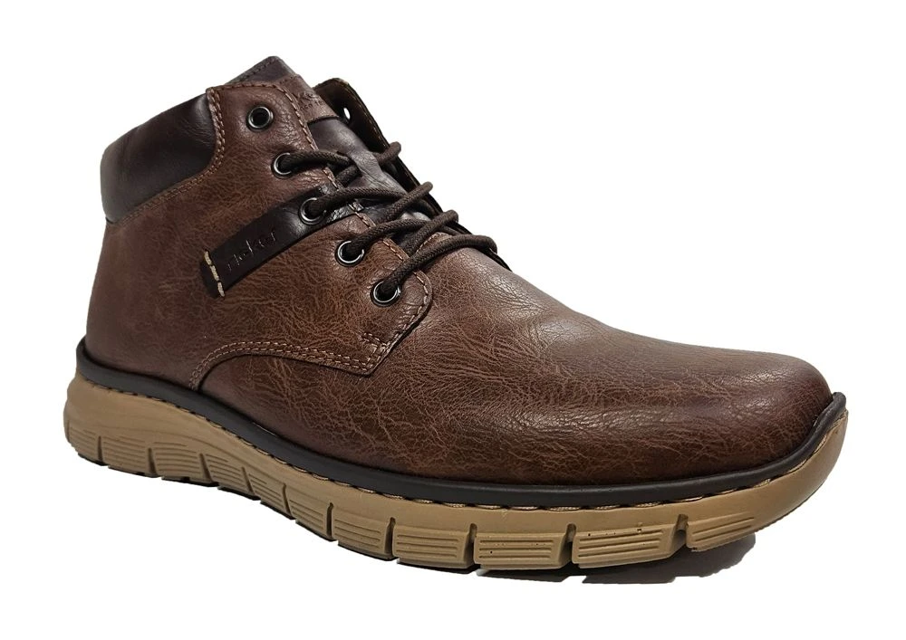 Rieker Extra Wide Boots Mens Lightweight Wide Fit Ankle Boots Size 7 8 9 10 11 12 Brown 1 Rieker Extra Wide Boots Mens Lightweight Wide Fit Ankle Boots Size 7 8 9 10 11 12 Brown