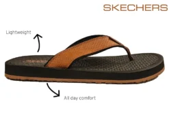 Skechers Tantric Copano Sandals Mens Flip Flops Holiday Shop Size 7 8 9 10 11 12 -Win Boots Store m10530b3